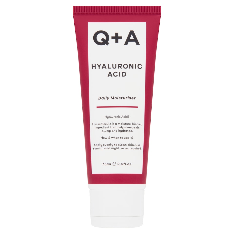 Q+A Hyaluronic Acid Daily Moisturiser 75ml