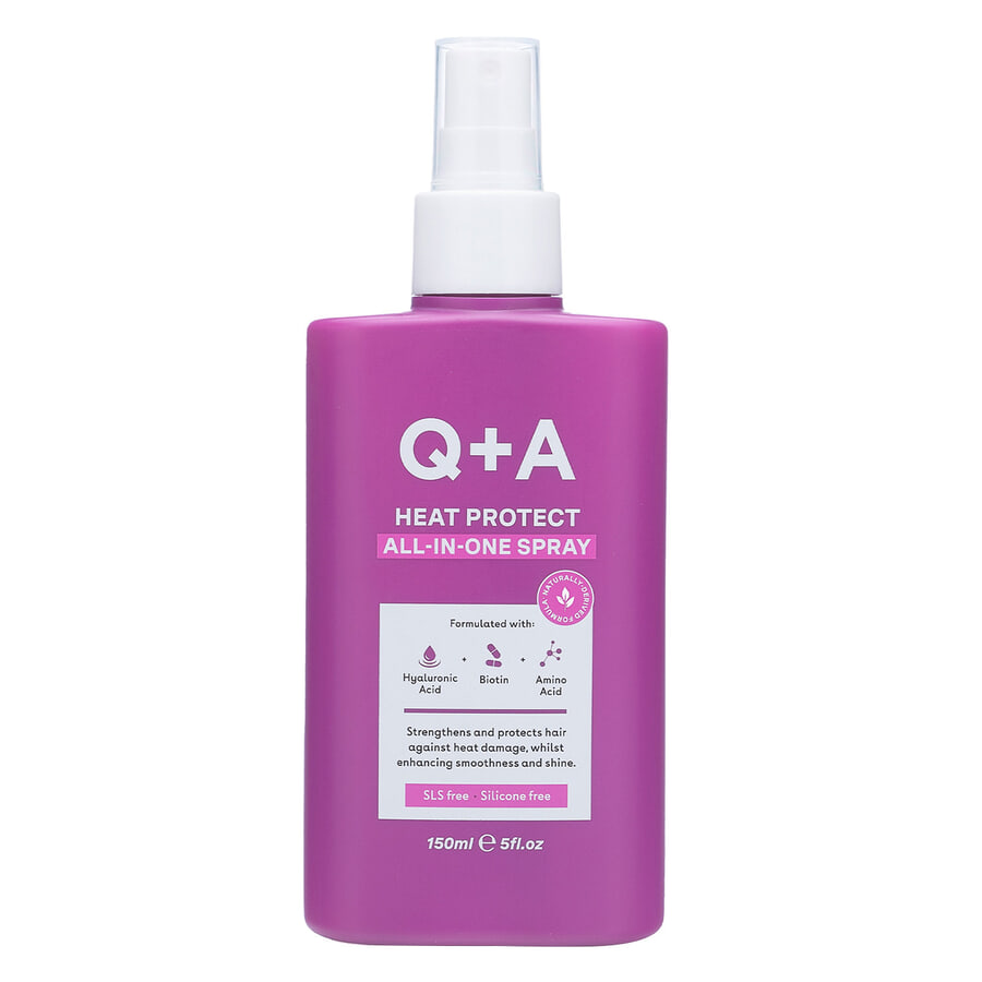 Q+A Heat Protect Hair Mist 75ml