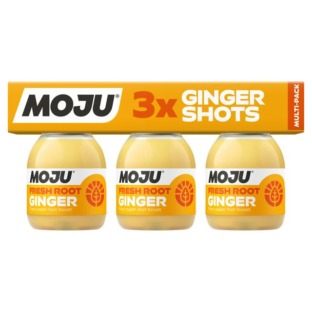 MOJU Ginger Multipack Shots 3 x 60ml