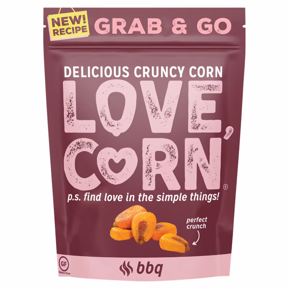 Love,Corn Bbq Roasted Corn Snack 45G