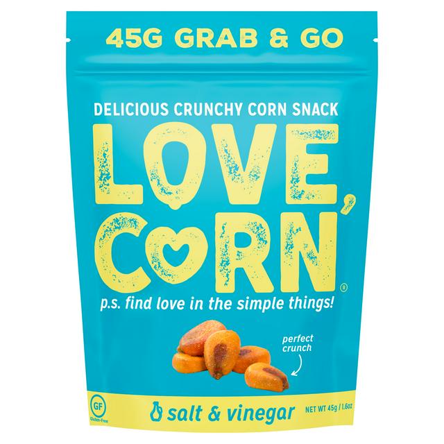 Love Corn Salt & Vinegar Crunchy Corn Snack 45g