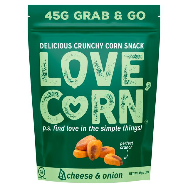 Love Corn Cheese & Onion Premium Crunchy Corn 45g
