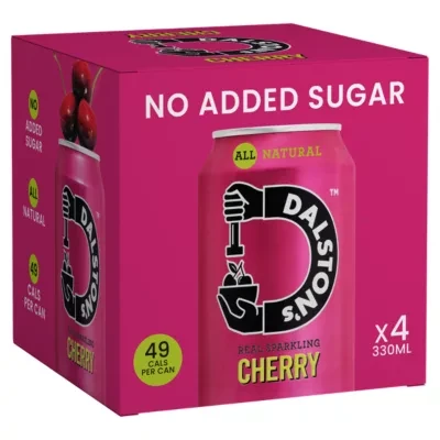 Dalston's Real Sparkling Cherry 4 x 330ml