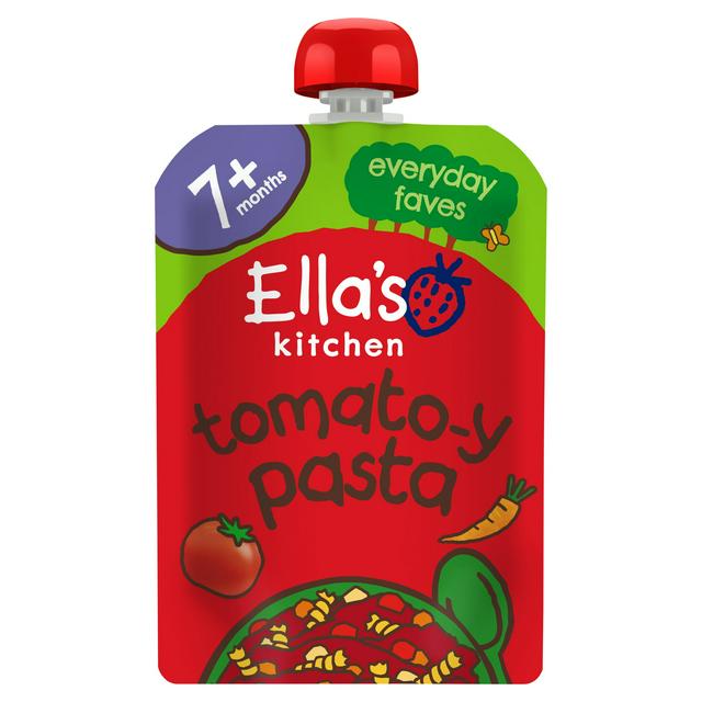 Ella's Kitchen Organic Tomato-y Pasta Baby Food Pouch 7+ Months 130g