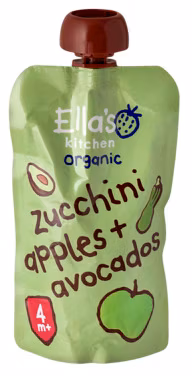 Squash, Eple + Avokado Fra 4 mnd, Økologisk, 120 g
