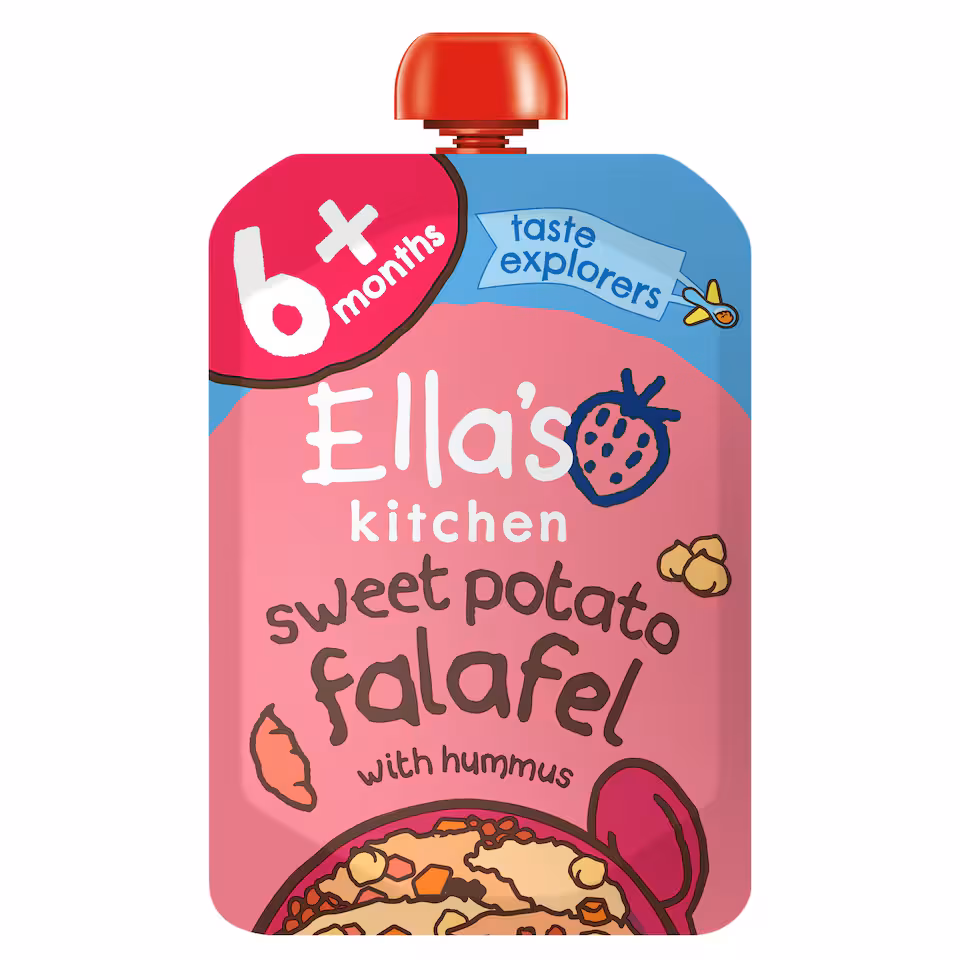 Ella's Kitchen Sweet Potato & Hummus 6+ Months 100G