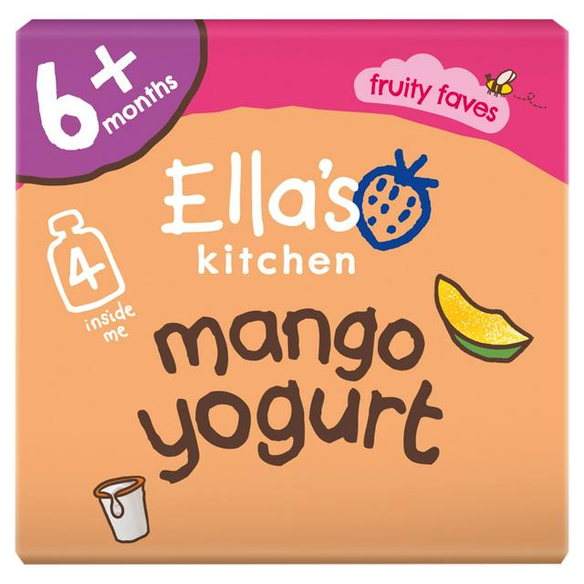 Ella's Kitchen Mango Yogurt 6+ Months 4 x 90g