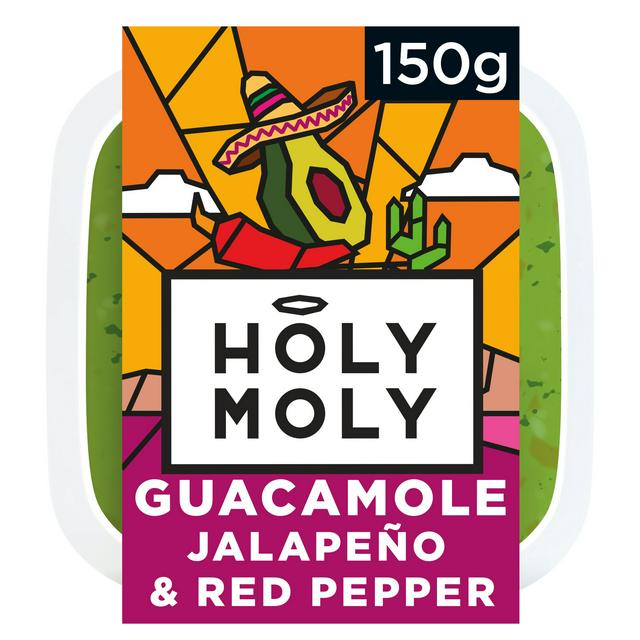 Holy Moly Guacamole Jalapeno & Red Pepper 150g