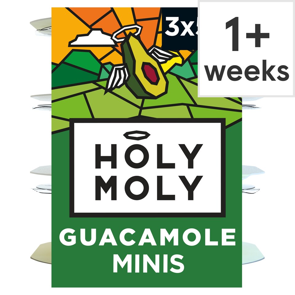 Holy Moly Guacamole Original 3 x 57g