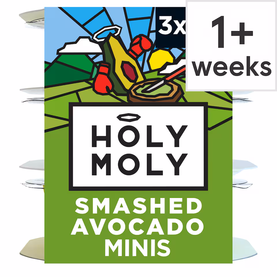 Holy Moly Smashed Avocado 3 x 57g