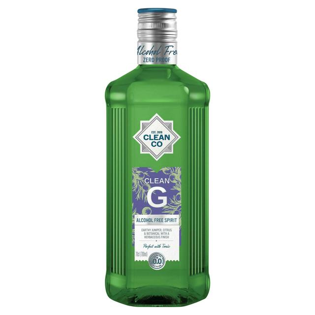CleanCo Clean G 0.0% Alcohol Free Spirit 70cl