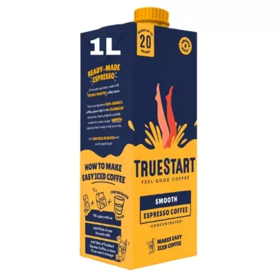 TrueStart Smooth Espresso Coffee Concentrated 1 Litre