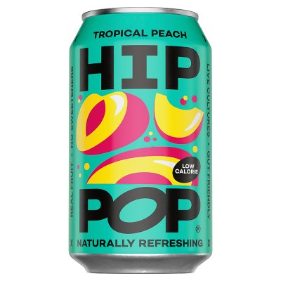 Hip Pop Tropical Peach Soda