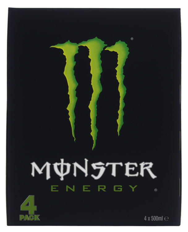 Monster Energy 0,5lx4 boks