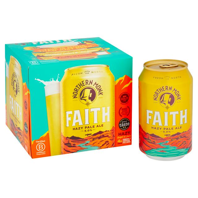 Northern Monk Faith Hazy Pale Ale 4x330ml