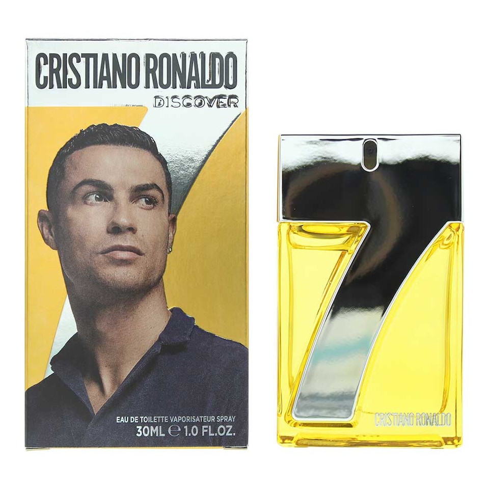 Cristiano Ronaldo Cr7 Discover Eau de Toilette 30ml Spray for Him