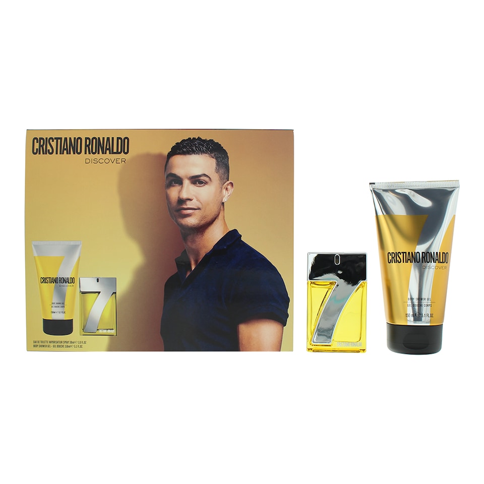 Cristiano Ronaldo Cr7 Discover Eau de Toilette 30ml + Shower Gel 150ml