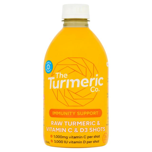 The Turmeric Co. Raw Turmeric Vitamin C & D3 Self Shot 420ml