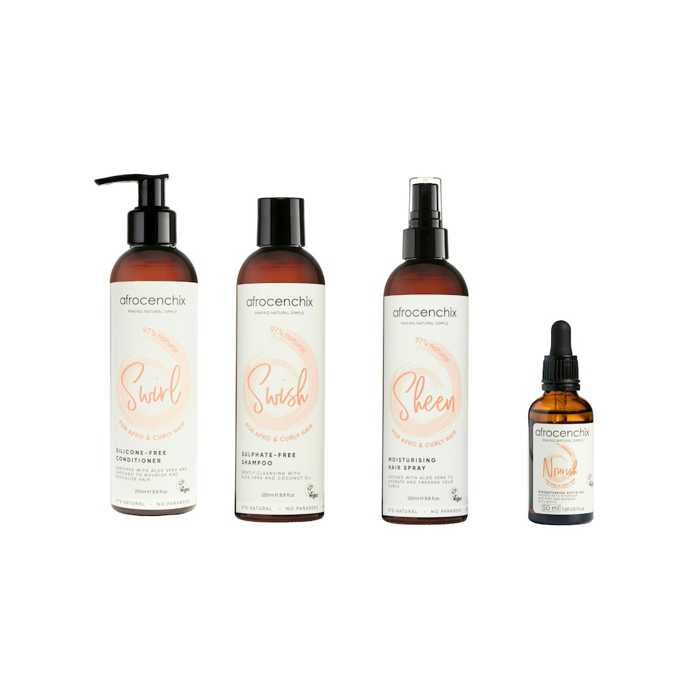 Afrocenchix Nourishing Curl Restoration Set