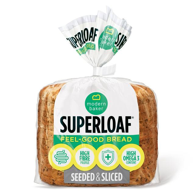 Modern Baker Superloaf Seeded & Sliced Bread 400g