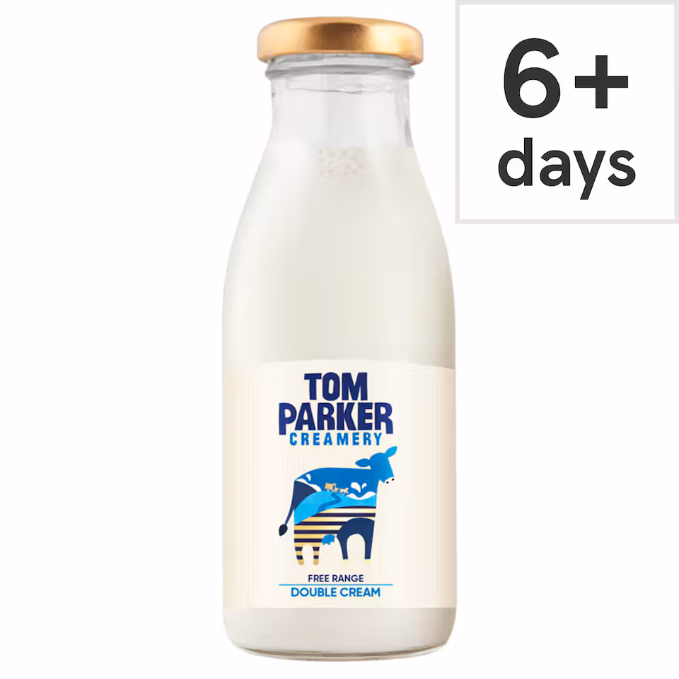 Tom Parker Creamery Free Range Double Cream 250ml