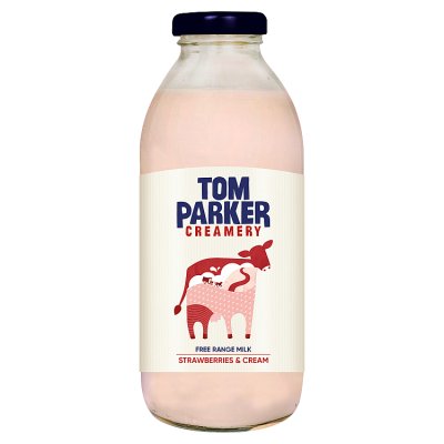 Tom Parker Creamery Free Range Milk Strawberries & Cream