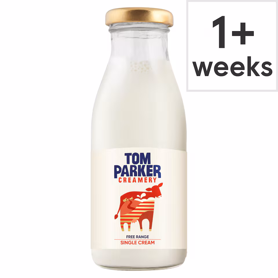 Tom Parker Creamery Free Range Single Cream 250ml