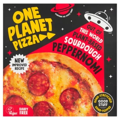 One Planet Pizza Plant-Based Sourdough Peppernomi 310g