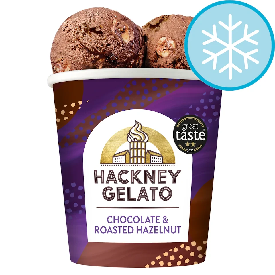 Hackney Gelato Chocolate & Roasted Hazelnut 460Ml