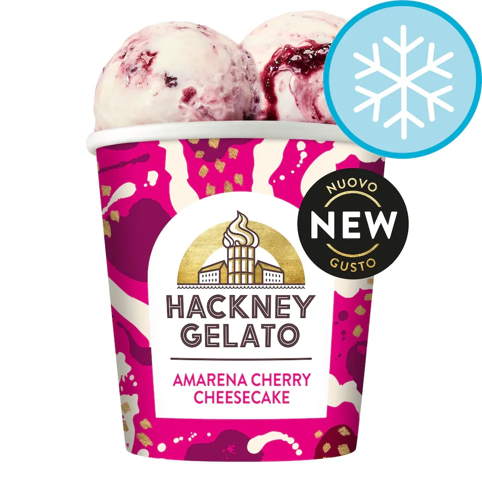 Hackney Gelato Amarena Cherry Cheesecake Gelato 460ml