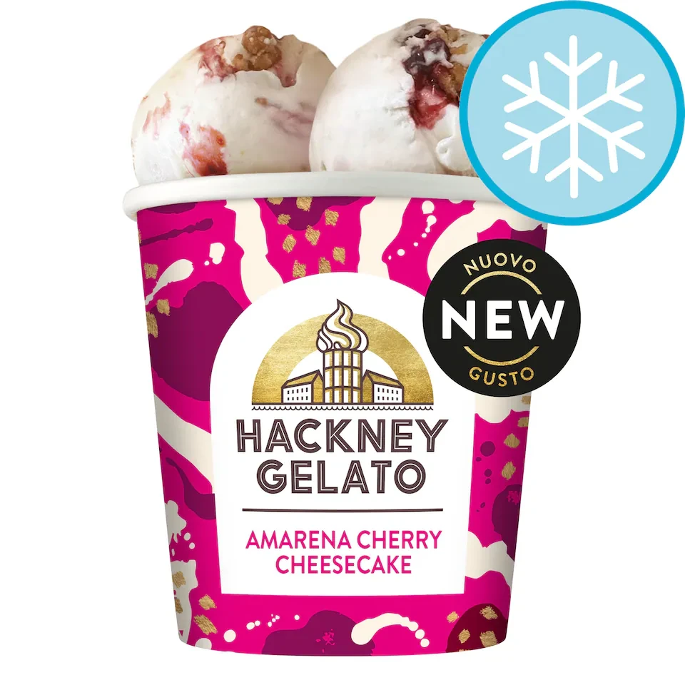 Hackney Gelato Amarena Cherry Cheesecake Gelato 460ml