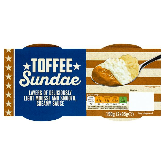 Toffee Sundaes 2x95g