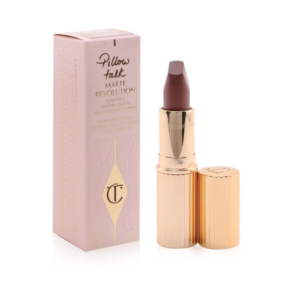 Charlotte Tilbury Matte Revolution Lipstick Pillow Talk 2 Medium, Matte Warm Berry Pink