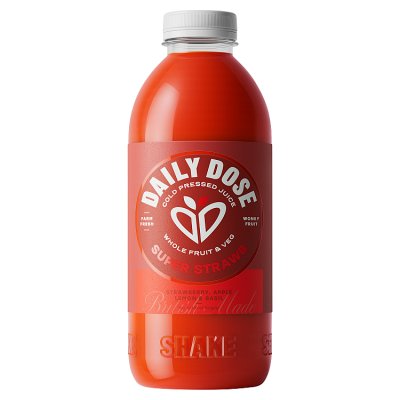 Daily Dose Cold Pressed Strawberry & Apple Juice