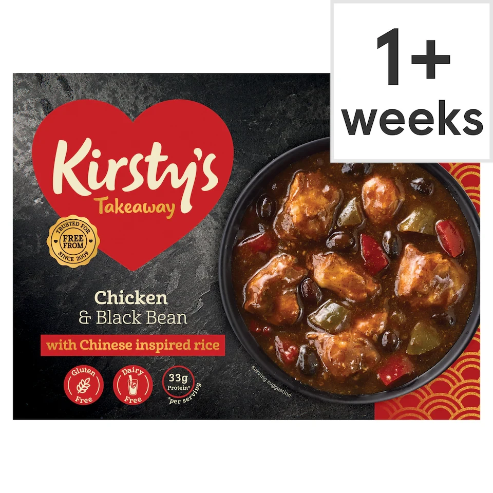 Kirsty's Takeaway Chicken & Black Bean with Chinese inspired Rice 450g