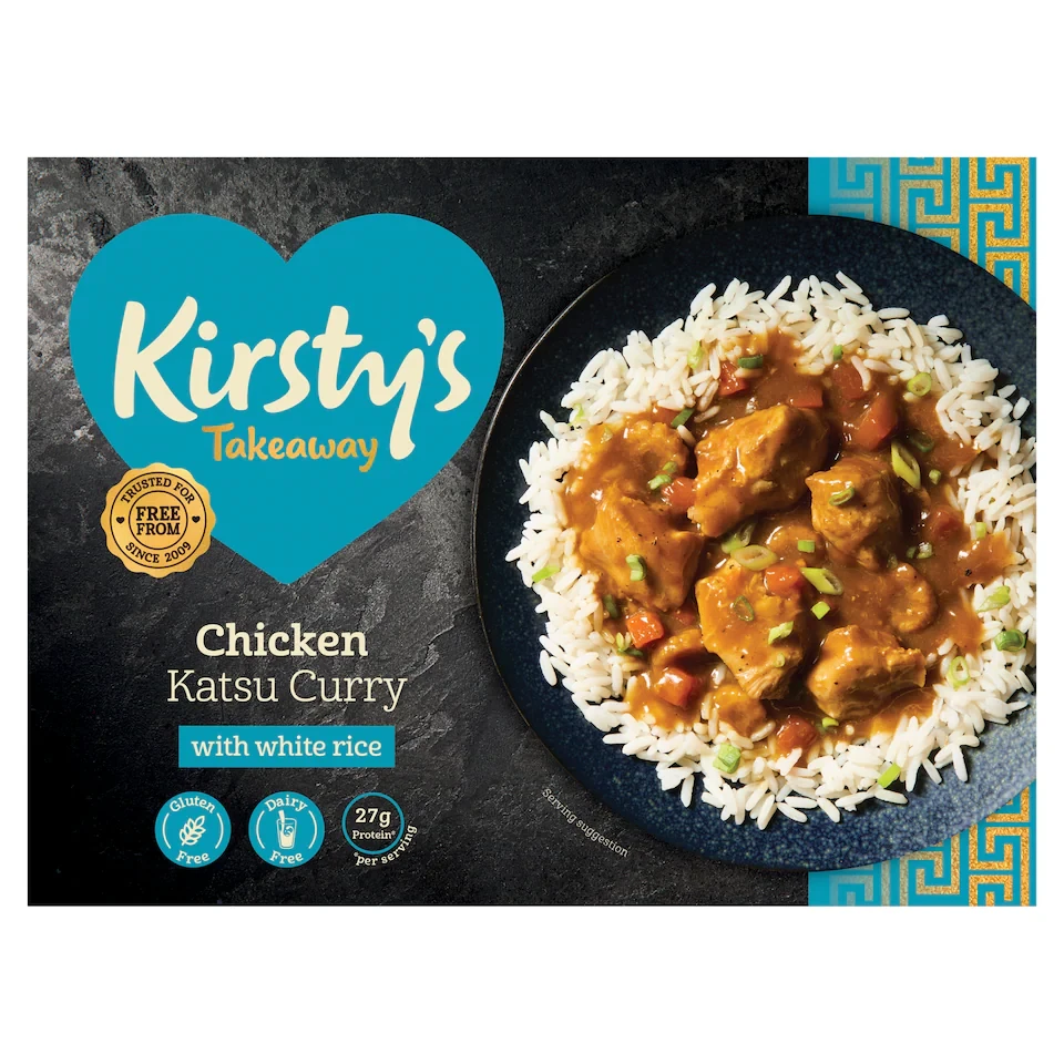 Kirsty's Takeaway Chicken Katsu Curry with Rice 450g