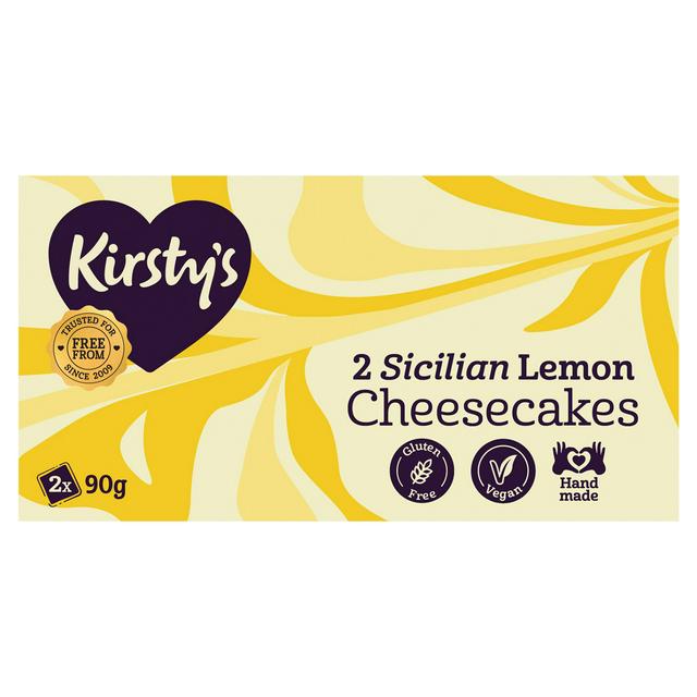 Kirsty's 2 x 90g Sicilian Lemon Cheesecakes