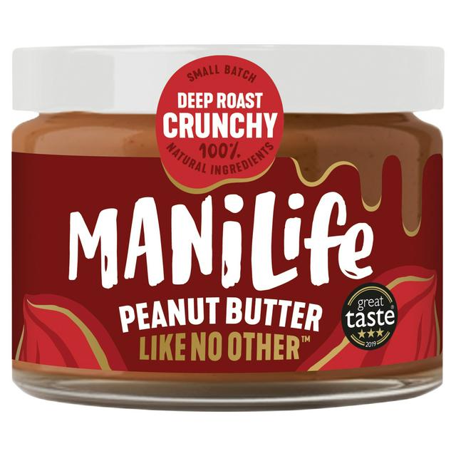 Manilife Deep Roast Crunchy Peanut Butter 275g