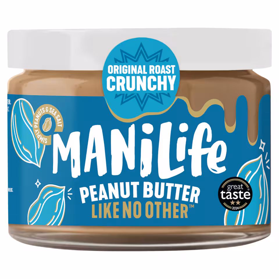 Manilife Original Roast Crunchy Peanut Butter 275g
