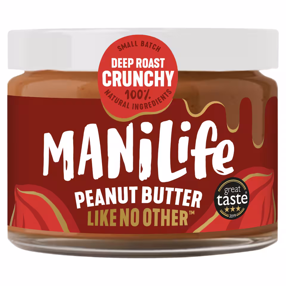Manilife Deep Roast Crunchy Peanut Butter 275g