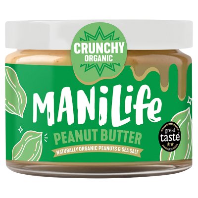 ManiLife Organic Crunchy Peanut Butter