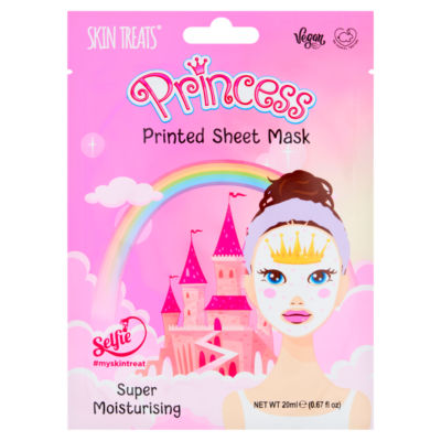 Skin Treats Princess Printed Sheet Mask 20ml