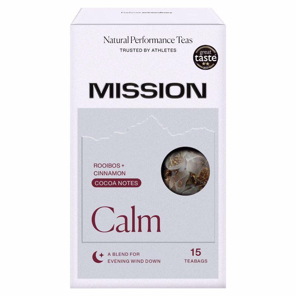 MISSION Calm Rooibos Tea with Cinnamon, Cocoa 15 Tea Bags 37.5g