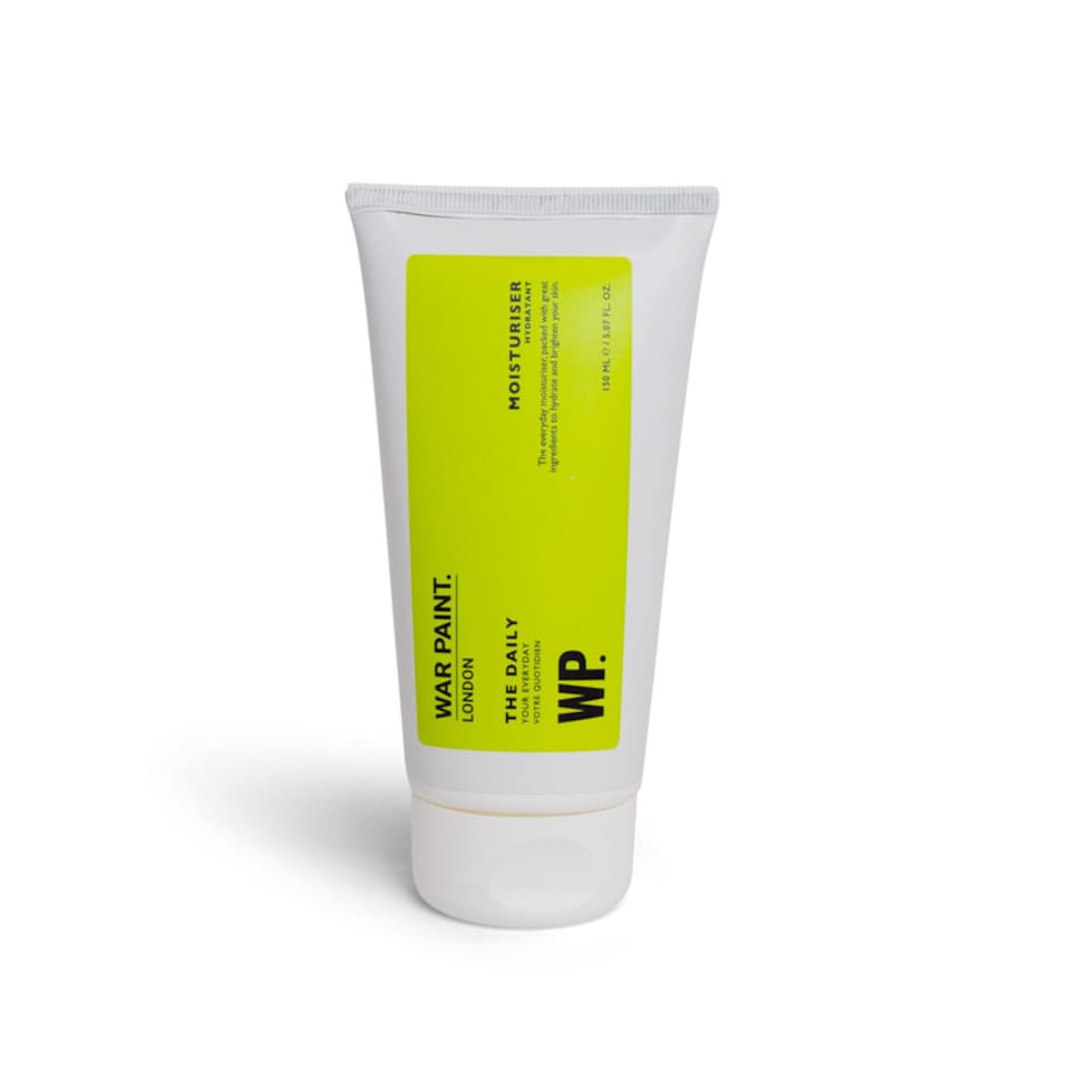 War Paint The Daily Face Moisturiser for Men, Helps Even Skin Tone, Deeply Hydrates and Protects the Skin, Lightweight and Non-Greasy with Vitamin C and Shea Butter 150ml