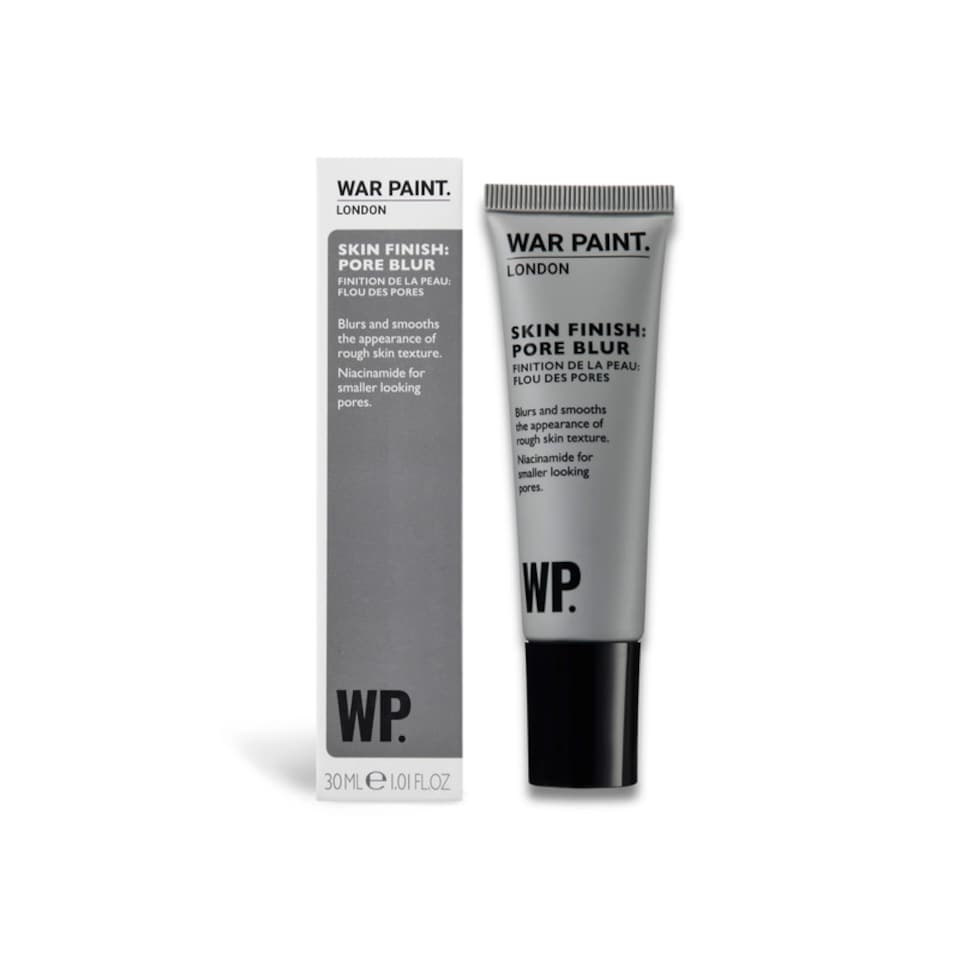 War Paint Skin Finish Pore Blur Face Primer with Niacinamide, Helps Reduce the Appearance of Pores and Controls Shine, Long-Lasting, Lightweight Formula 30ml