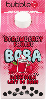 Bubblet Boba Strawberry Bath Milk
