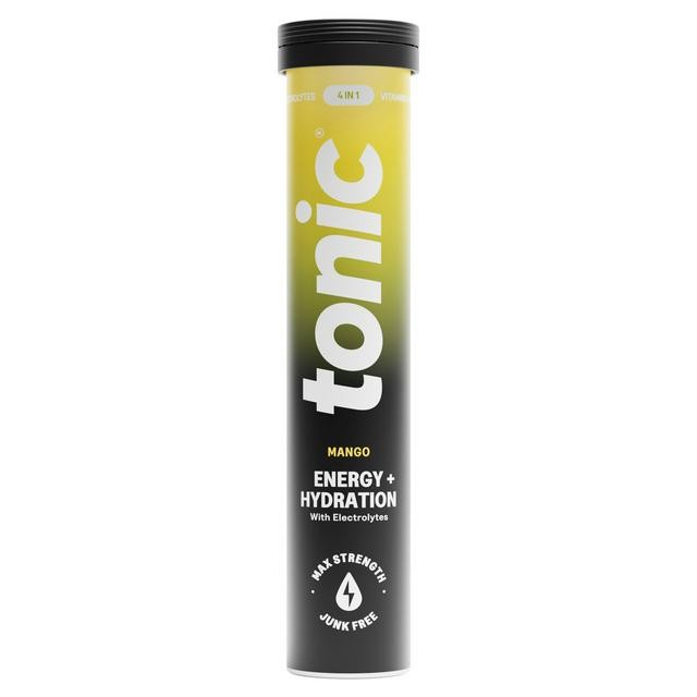 Tonic 20 x Mango 4 in 1 Energy + Hydration Electrolytes Tablets