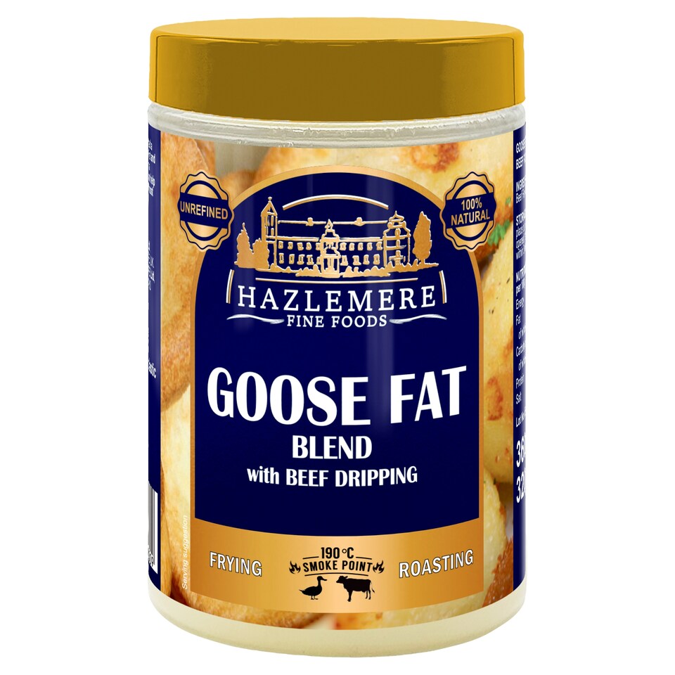 Hazlemere Goose Fat Blend with Beef Dripping 320g