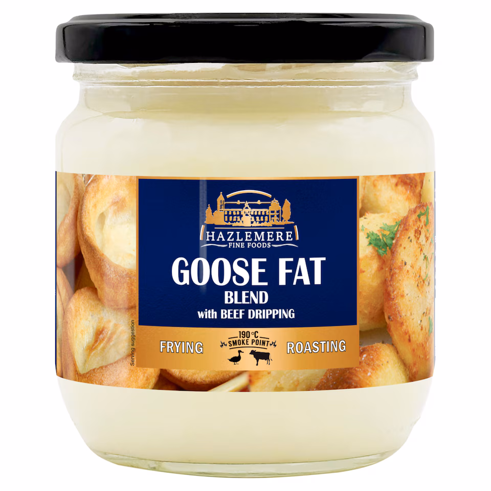 Hazlemere Goose Fat Blend with Beef Dripping 320g