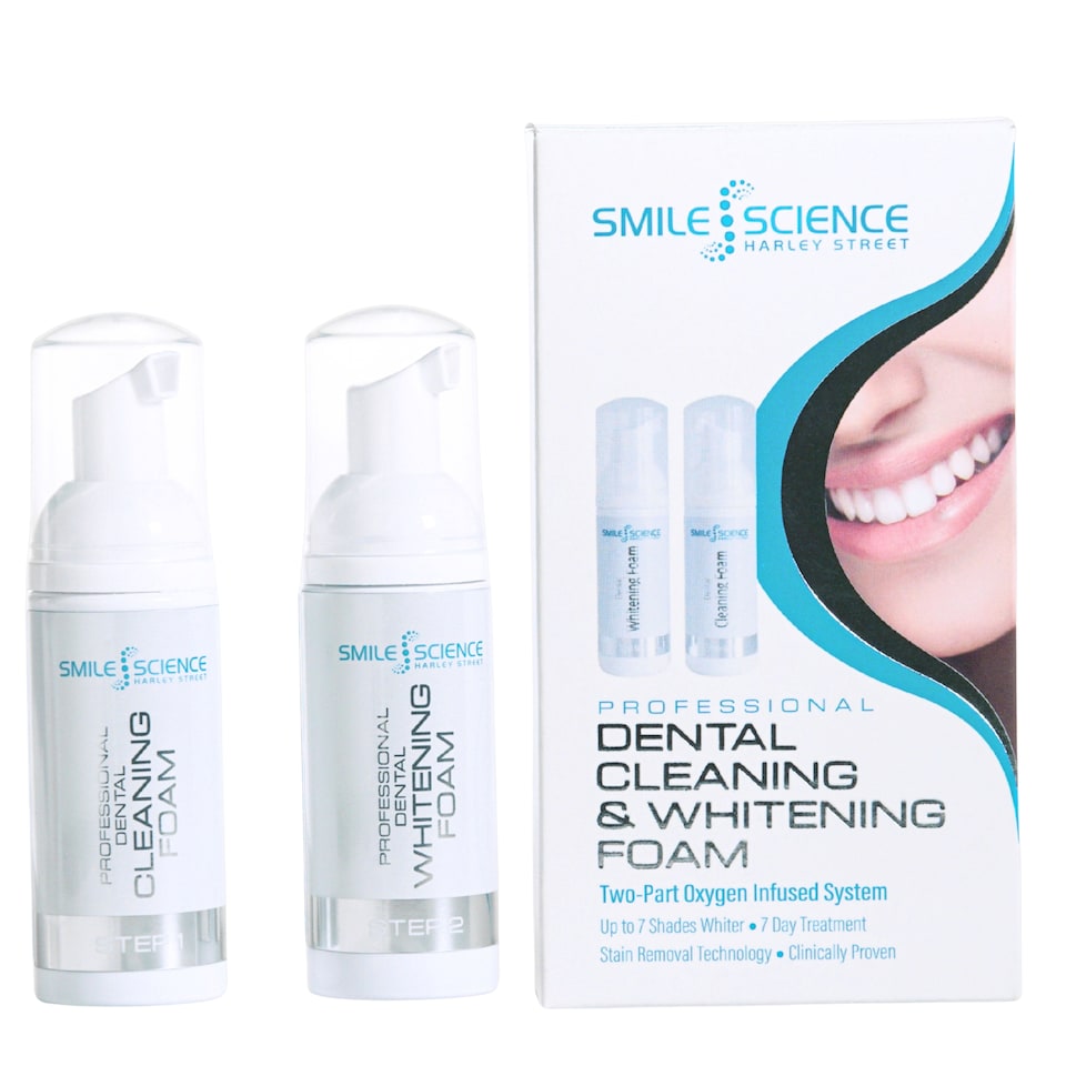 Smile Smile Harley Street Cleaning & Whitening Foam